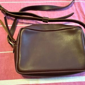 Portland Leather Toaster bag in Cognac